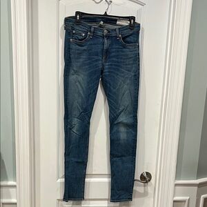 rag & bone Blue Skinny Jeans